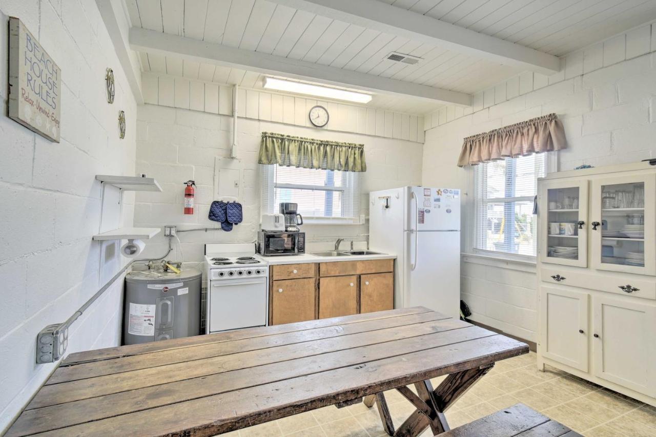 Bright Myrtle Beach Bungalow Steps To The Beach! Buitenkant foto