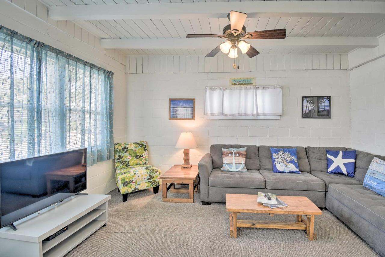 Bright Myrtle Beach Bungalow Steps To The Beach! Buitenkant foto