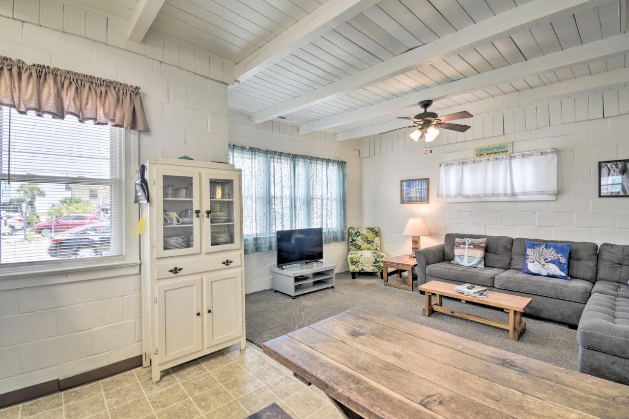 Bright Myrtle Beach Bungalow Steps To The Beach! Buitenkant foto