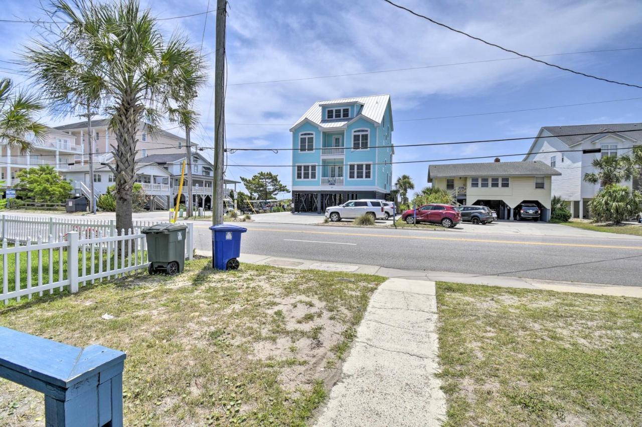 Bright Myrtle Beach Bungalow Steps To The Beach! Buitenkant foto