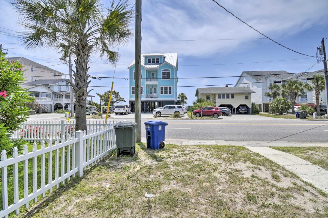 Bright Myrtle Beach Bungalow Steps To The Beach! Buitenkant foto